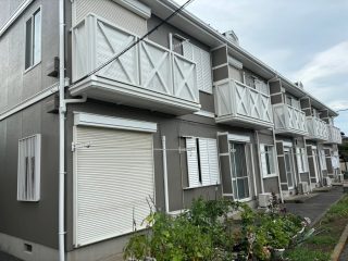 龍ケ崎市　アパート屋根外壁塗装工事